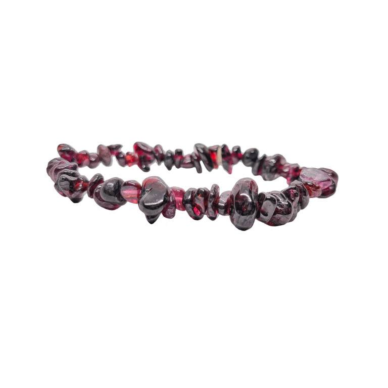 Roter Granat Splitter-Armband