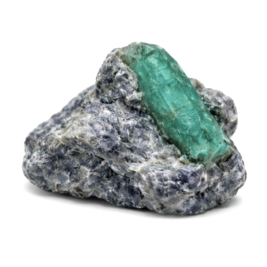 Smaragd in Matrix Rohstein