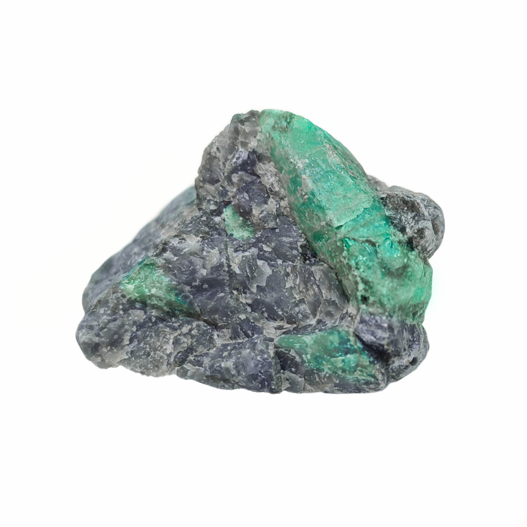 Smaragd in Matrix Rohstein