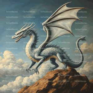 Illustration Stockfoto "Drache 3"