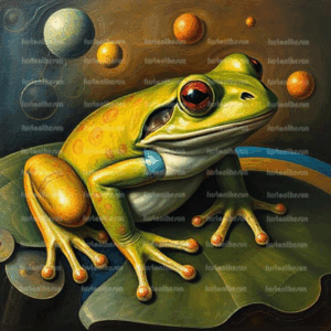 Illustration Stockfoto - Frosch