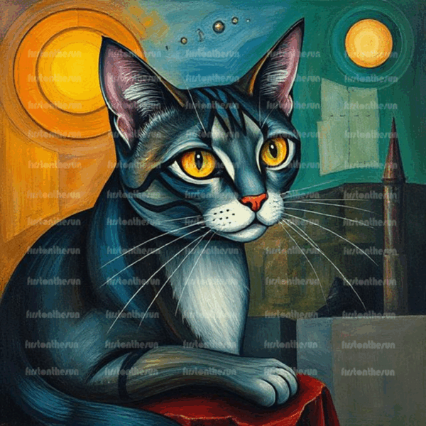 Abstrakte Illustration - Kunstwerk zum Download als Stockfoto. Auf dem Produktbild ist ein Wasserzeichen.