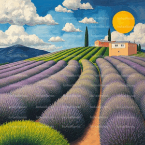 Illustration Stockfoto "Lavendel 2"