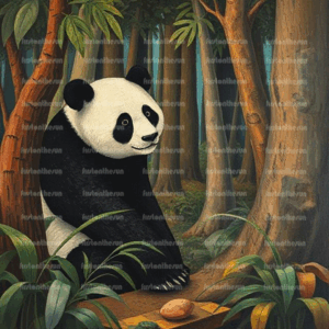 Illustration Stockfoto “Panda 1”