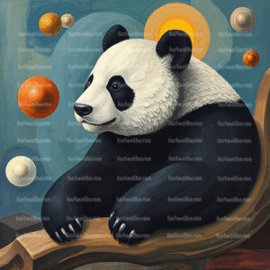 Illustration Stockfoto “Panda 2”