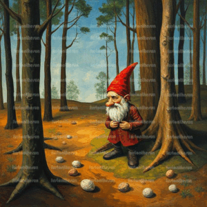 Illustration Stockfoto – Zwerg