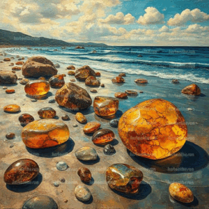 Illustration Stockfoto - Bernstein