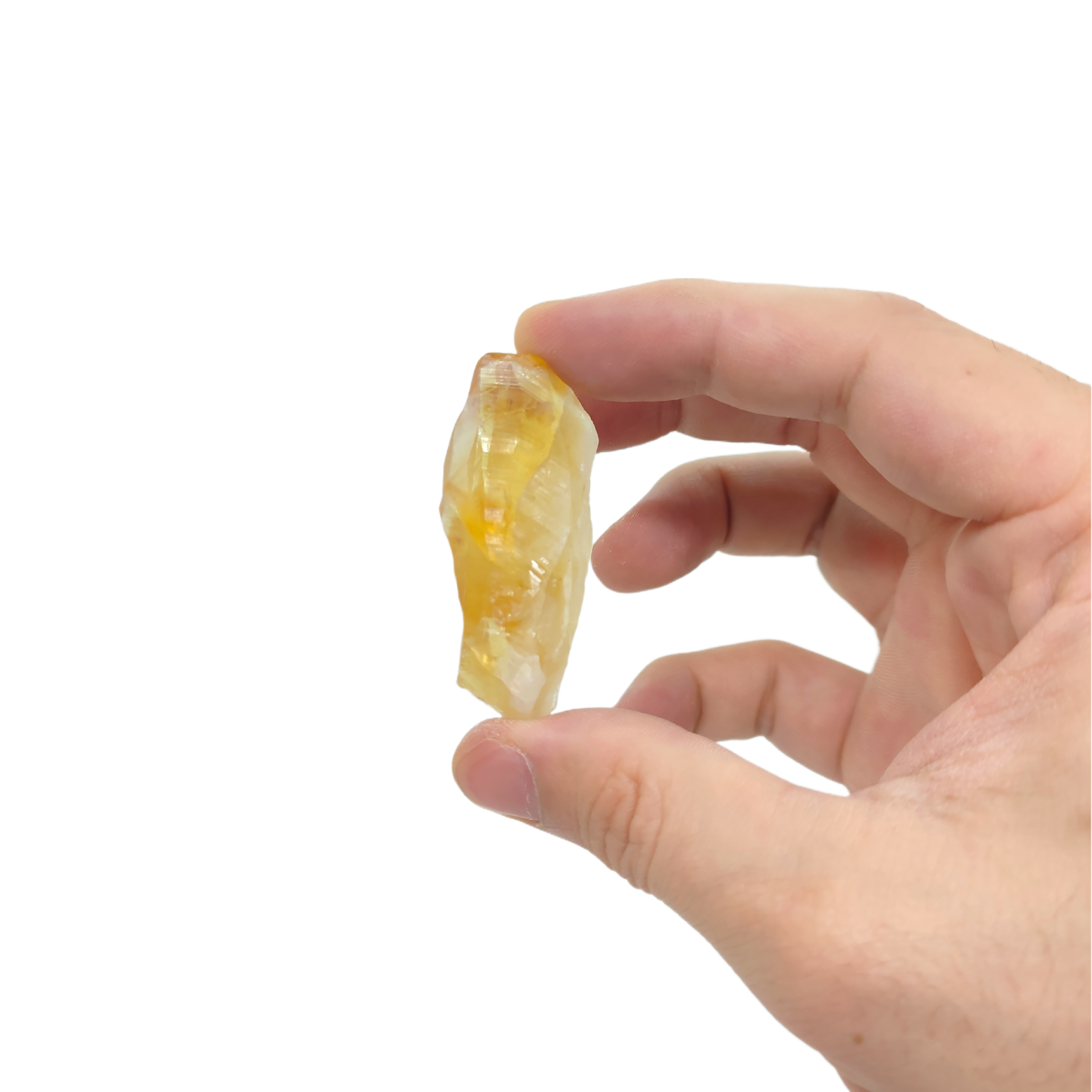 Ein gebranntes Amethyst Mineral