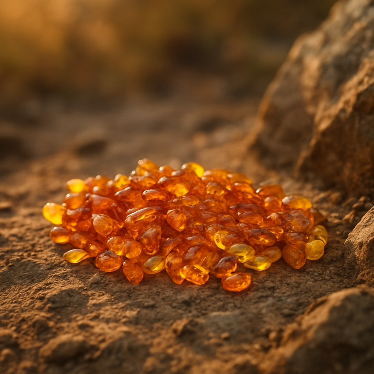 Kleine Bernstein Trommelsteine - AAA