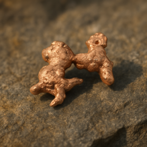 Kupfer Nuggets [3 Stück] Schamanismus & Wurzelchakra Öffnung