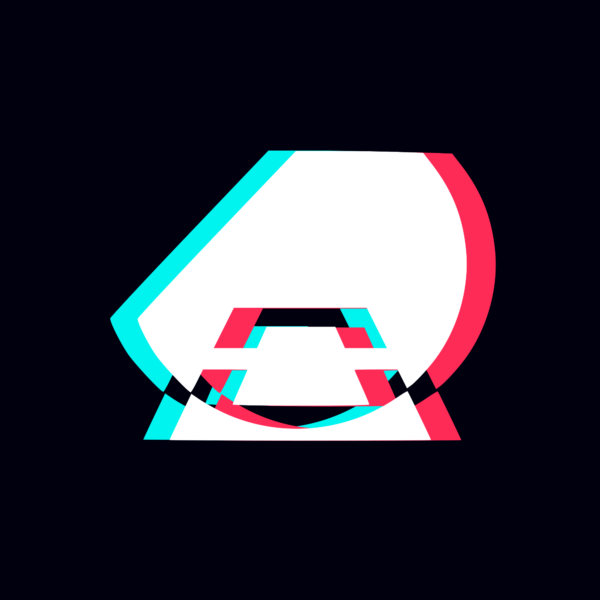 firstonthesun Logo mit TikTok Glitch-Optik.